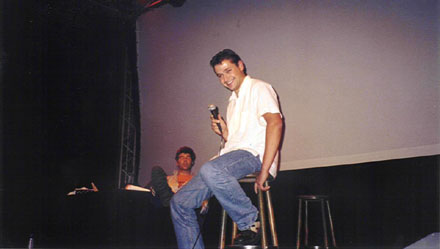 Lustiger Kandidat und entspannter Moderator