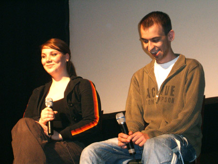 noch schüchtern, die kandidaten..