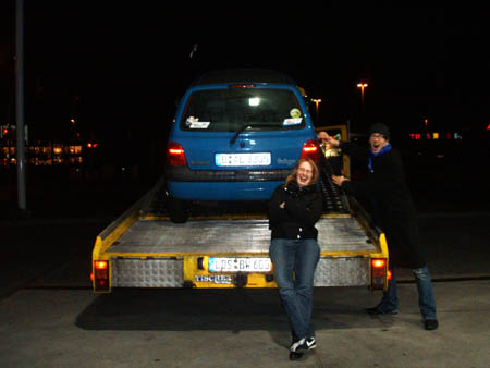 jürgen wird abgeschleppt