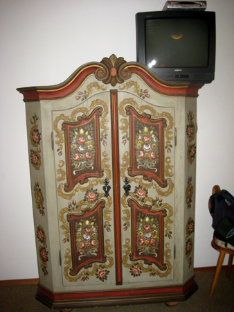 In rustikaler Umgebung