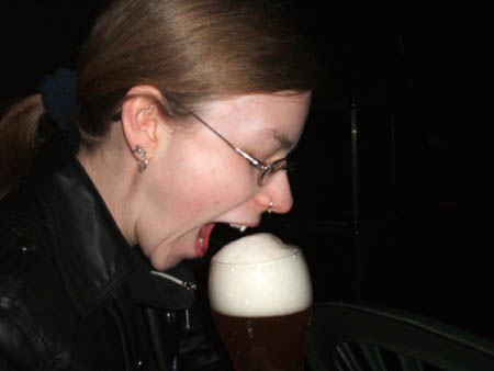 ein bier zum reinbeißen