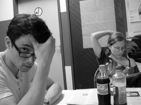 konzentrierte vorbereitung!