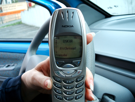 ..und sogar empfang!