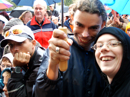 gute laune trotz regen!