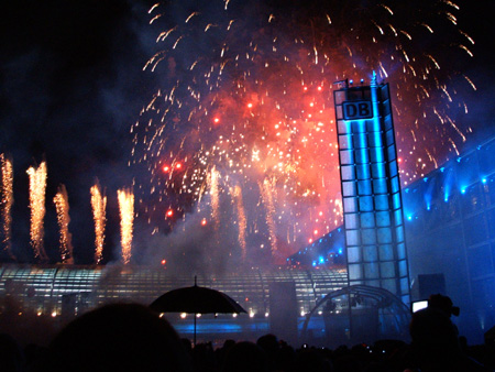 die er�ffnungsfeier..