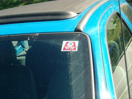 wannst auf eestreich fohrst: pickerl net vag�ssn!