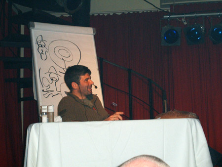 flug durch den erdkern, locker..