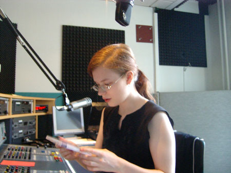 chrissy ist voll konzentriert..