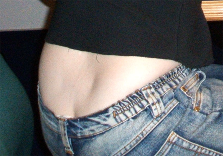 auch dabei: ein schöner rücken..