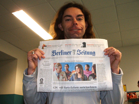 beweis: die zeitung von heute!