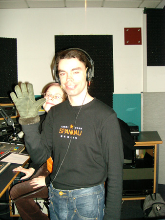 kurz vorm start des hubschraubers