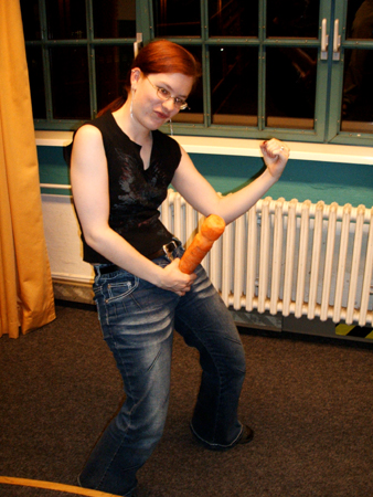 chrissy, stolz und stark..