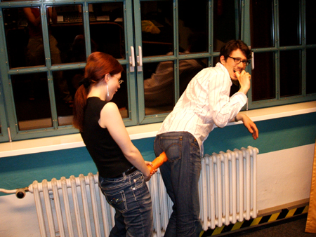 ..heiße szenen im okb-studio..!