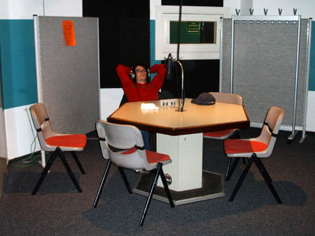 und dort schläft christian!