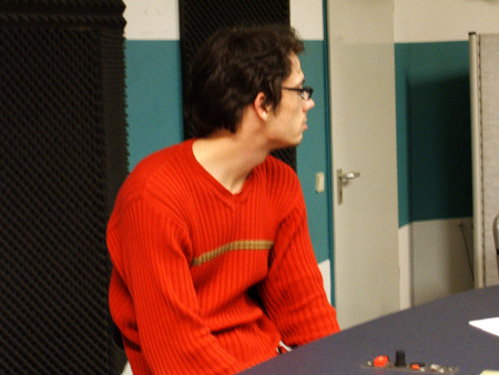 ..ein hochkonzentrierter kandidat..