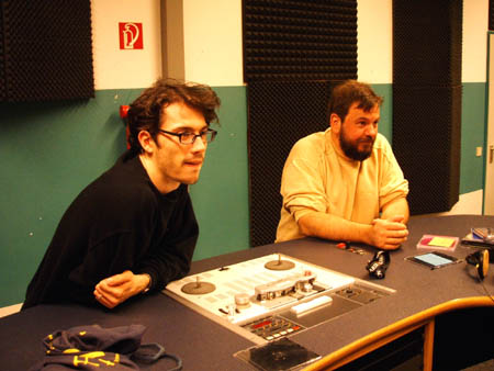 christian und axel hochkonzentriert!