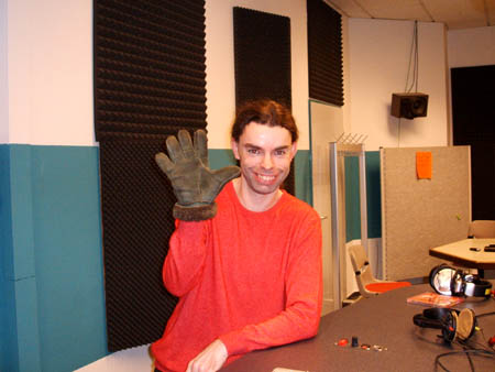 springhuhn macht winke-winke