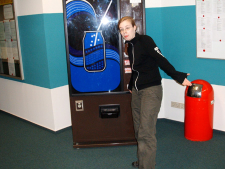 der getränkeautomat!