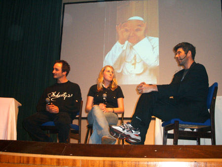 links der spätere sieger..