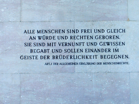 schöne worte am parlament